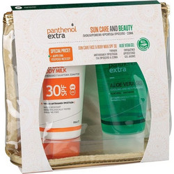 Medisei Panthenol Extra Sun Care Body Milk SPF30 150ml + Aloe Vera Gel 150ml