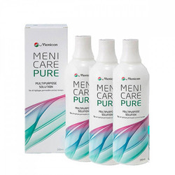 Menicon MeniCare Pure Υγρό Φακών Επαφής 250ml
