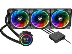 Thermaltake Floe Riing 360 TT Premium Edition Υδρόψυξη CPU 120mm RGB για Socket AM2 / AM2+ / AM3 / AM3+ / FM1 / FM2 / 775 / 115x / 1366 / 2011 / 2066 / 2011-3 / AM4 / FM2+ / TR4 / 1200