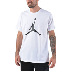 Jordan Jumpman Ανδρικό Αθλητικό T-Shirt Λευκό CJ0921-100