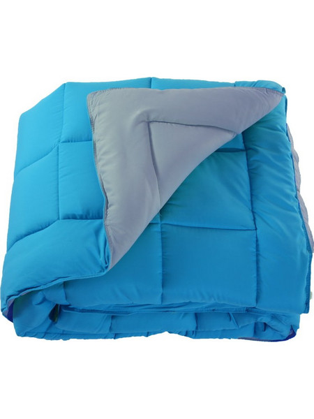 Viopros Πάπλωμα Μονό Microfiber Microfiber 160x240 Γκρι/Πετρόλ