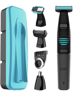 Cecotec Bamba Trimmer Μηχανή Ανδρική Επαναφορτιζόμενη Προσώπου Μύτης Φρυδιών & Αυτιών CEC-04229