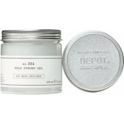 Depot 304 Gel Μαλλιών Ανδρικό Πολύ Δυνατό Κράτημα 200ml
