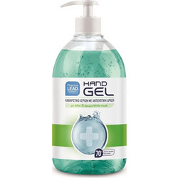 Pharmalead Καθαριστικό Gel Αλόη Αντισηπτικό Gel Χεριών με Αντλία 500ml
