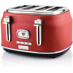 Westinghouse Retro WKTTB809RD Φρυγανιέρα 4 Θέσεων 1750W