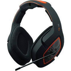 Gioteck TX-50 Gaming Headset Over Ear Black