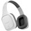 SonicGear Airphone 7 Ενσύρματα & Ασύρματα Bluetooth Ακουστικά Over Ear Λευκά Γκρι
