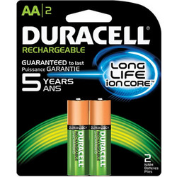 Duracell Rechargeable AA 2500mAh 2τμχ