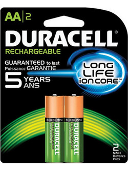 Duracell Rechargeable AA 2500mAh 2τμχ