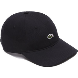 Lacoste Καπέλο Jockey Υφασμάτινο Μαύρο 3RK0491-031