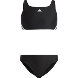 Adidas Αθλητικό Γυναικείο Μαγιό Μαύρο 3-Stripes IB6001