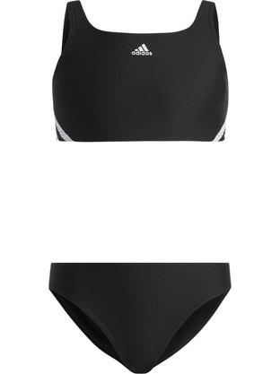Adidas Αθλητικό Γυναικείο Μαγιό Μαύρο 3-Stripes IB6001