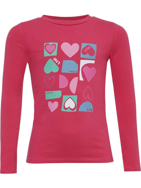 Mexx Παιδικό T-Shirt Μακρυμάνικο Φούξια TU2135036G-181945