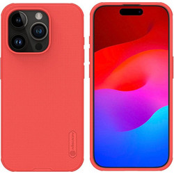 Nillkin Super Frosted Shield Pro Back Cover Red (iPhone 15 Pro)