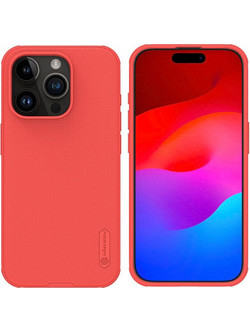 Nillkin Super Frosted Shield Pro Back Cover Red (iPhone 15 Pro)