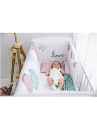 FreeON Bunny In Love Σετ Κούνιας White 6τμχ