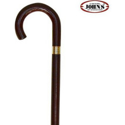 John's Μπαστούνι Μονόποδο Ξύλινο Καφέ 90cm 26102