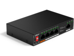 Dahua SF1005P Unmanaged L2 Switch με 4 Θύρες Ethernet 1Gbps