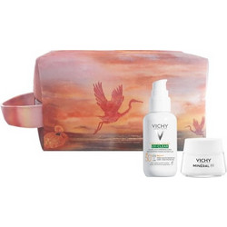Vichy Capital Soleil UV-Clear Sunscreen Spf50+ 40ml + Mineral 89 Booster Cream 15ml