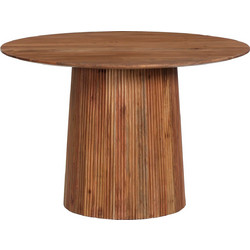 HomeMarkt Τραπέζι Τραπεζαρίας Στρογγυλό Ξύλινο Groot HM9684