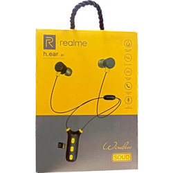 Realme h.Ear Ακουστικά Bluetooth In Ear Black