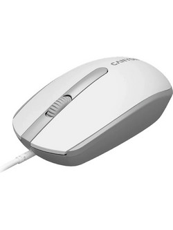 Canyon M-10 Ενσύρματο Ποντίκι White Grey