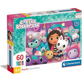 Παιδικό Puzzle Clementoni SuperColor Gabby's Dollhouse 60 Κομμάτια