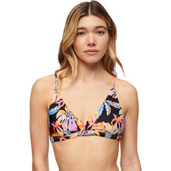 Superdry Bikini Top Τριγωνάκι Navy Μπλε Πολύχρωμο W3010407A-2BL