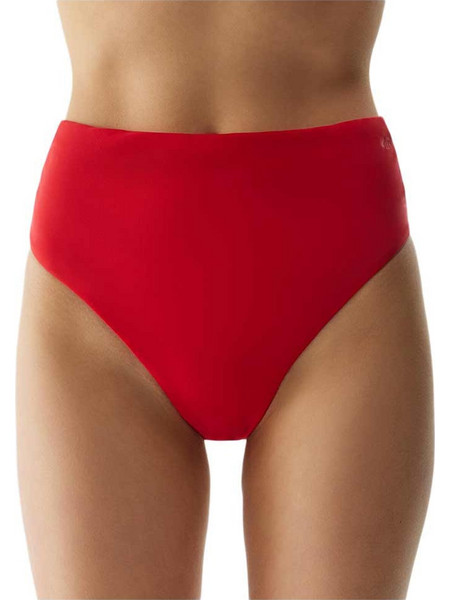 4F Ψηλόμεσο Αθλητικό Bikini Slip Κόκκινο 4FWSS24UBKBF043-62S