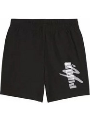 Puma Αθλητικό Παιδικό Σορτς Μαύρο 679233-01