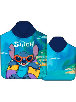 Disney Stitch Παιδικό Πόντσο Θαλάσσης Γαλάζιο 154508