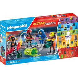 Playmobil Action Heroes My Figures Επιχείρηση Πυροσβεστικής για 5-10 Ετών 71468