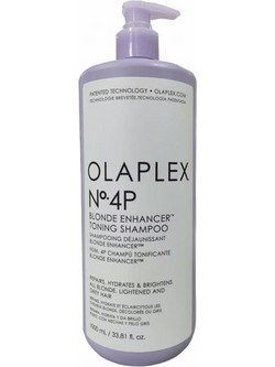 Olaplex No4P Blonde Enhancer Toning Σαμπουάν για Προστασία Χρώματος & Επανόρθωση για Βαμμένα Μαλλιά 1lt