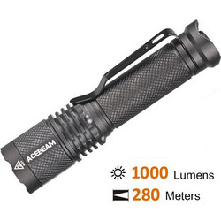 Acebeam TAC AA Επαναφορτιζόμενος Φακός Led Αδιάβροχος 1000lm