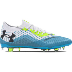 Under Armour Shadow Elite 2.0 FG 3027239-103 Ποδοσφαιρικά Παπούτσια με Τάπες Λευκά Μπλε