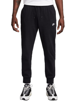 Nike Club Ανδρικό Παντελόνι Φόρμας Fleece με Λάστιχο Μαύρο FQ4330-010