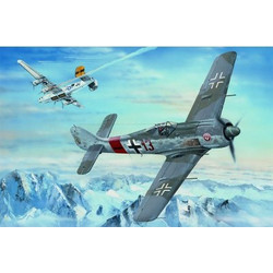 HobbyBoss Focke-Wulf FW190A-8 Συναρμολογούμενο Πλαστικό Μοντέλο Αεροπλάνου 1:18