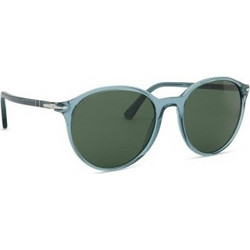 Persol PO3350S 120431 Γυαλιά Ηλίου Στρογγυλά Κοκάλινα Μπλε με Μαύρο Polarized Φακό