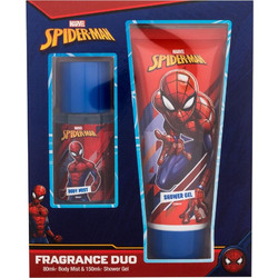 Marvel Spiderman Body Mist 80ml + Shower Gel 150ml