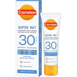 Carroten Super Mat 4D Protection Αντηλιακή Κρέμα Προσώπου SPF30+ 50ml