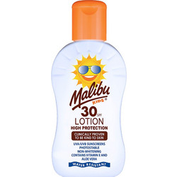 Malibu Παιδικό Αντηλιακό Γαλάκτωμα Σώματος SPF30+ 100ml