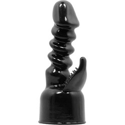 Baile Power Head For Internal & Clitoris Stimulation Κεφαλή Δονητή για Μασάζ Μαύρη