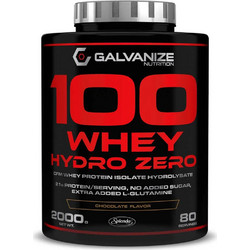 Galvanize Nutrition 100 Whey Hydro Zero Chocolate Πρωτεΐνη Ορού Γάλακτος Γράμμωσης 2kg