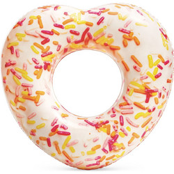 Intex Sprinkle Donut Heart Φουσκωτή Σαμπρέλα Θαλάσσης 89cm 56253