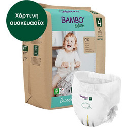 Bambo Nature Eco Πάνες Βρακάκι No4 7-14kg 20τμχ
