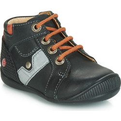 GBB Παιδικά Ημίμποτα Navy Μπλε Δερμάτινα 18H150-11