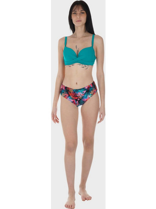 Gsecret Bikini Set Floral Τιρκουάζ Πολύχρωμο C2065-27809