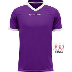 Givova Revolution Ανδρικό Αθλητικό T-Shirt Μωβ MAC04-1403