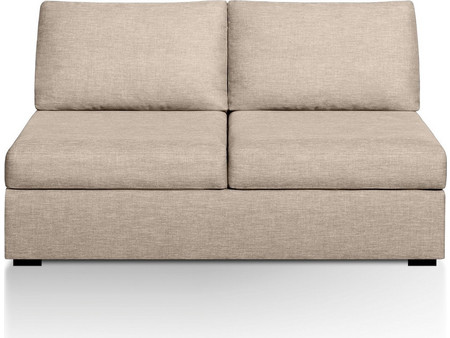La Redoute Robin Διθέσιος Καναπές Κρεβάτι Μπεζ 136x84x86cm 350044515