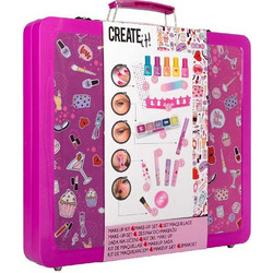 CREATE it! Make Up Koffer Tin Neon & Glitters Βαλιτσάκι Ομορφιάς